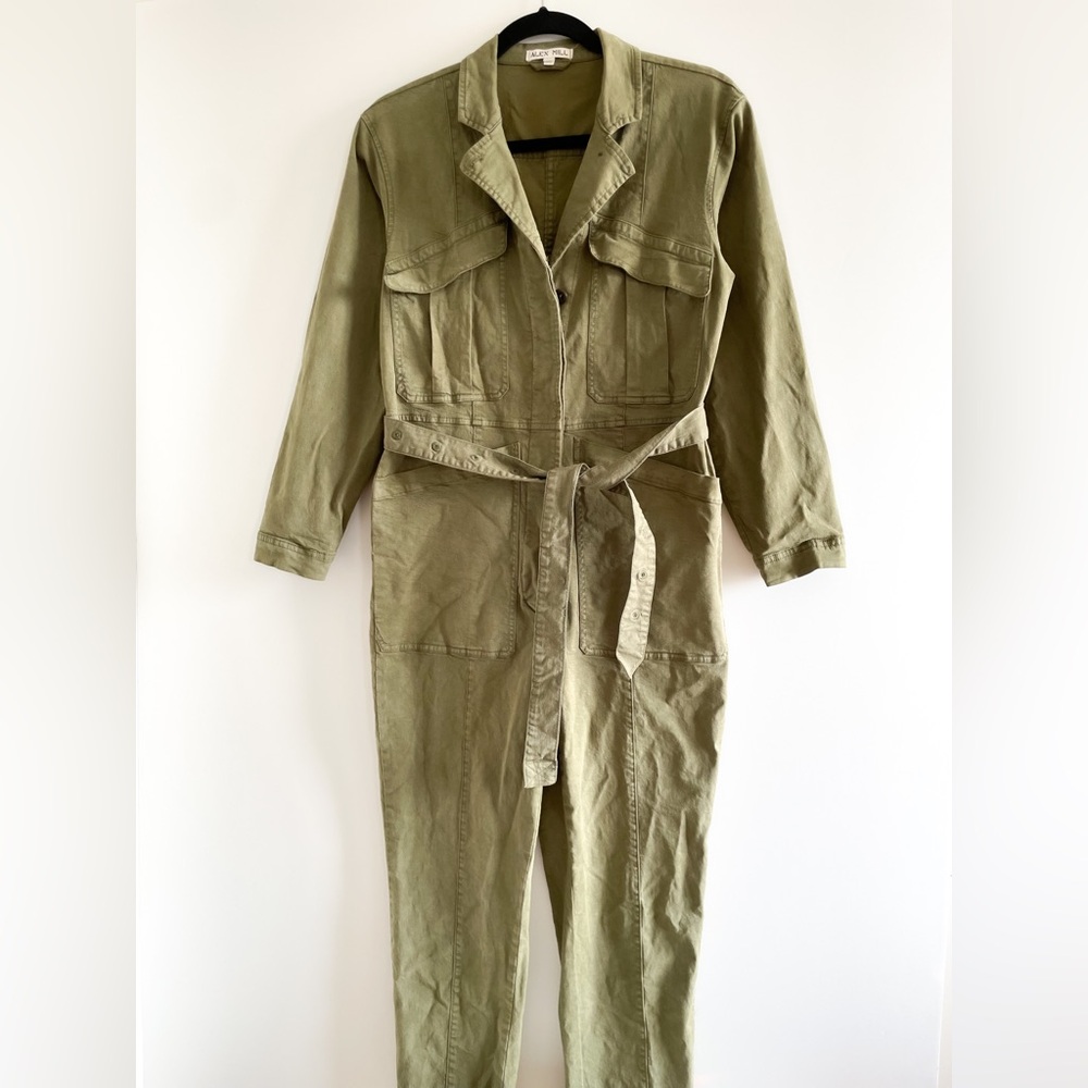 Alex Mill Utility Jumpsuit (Green)